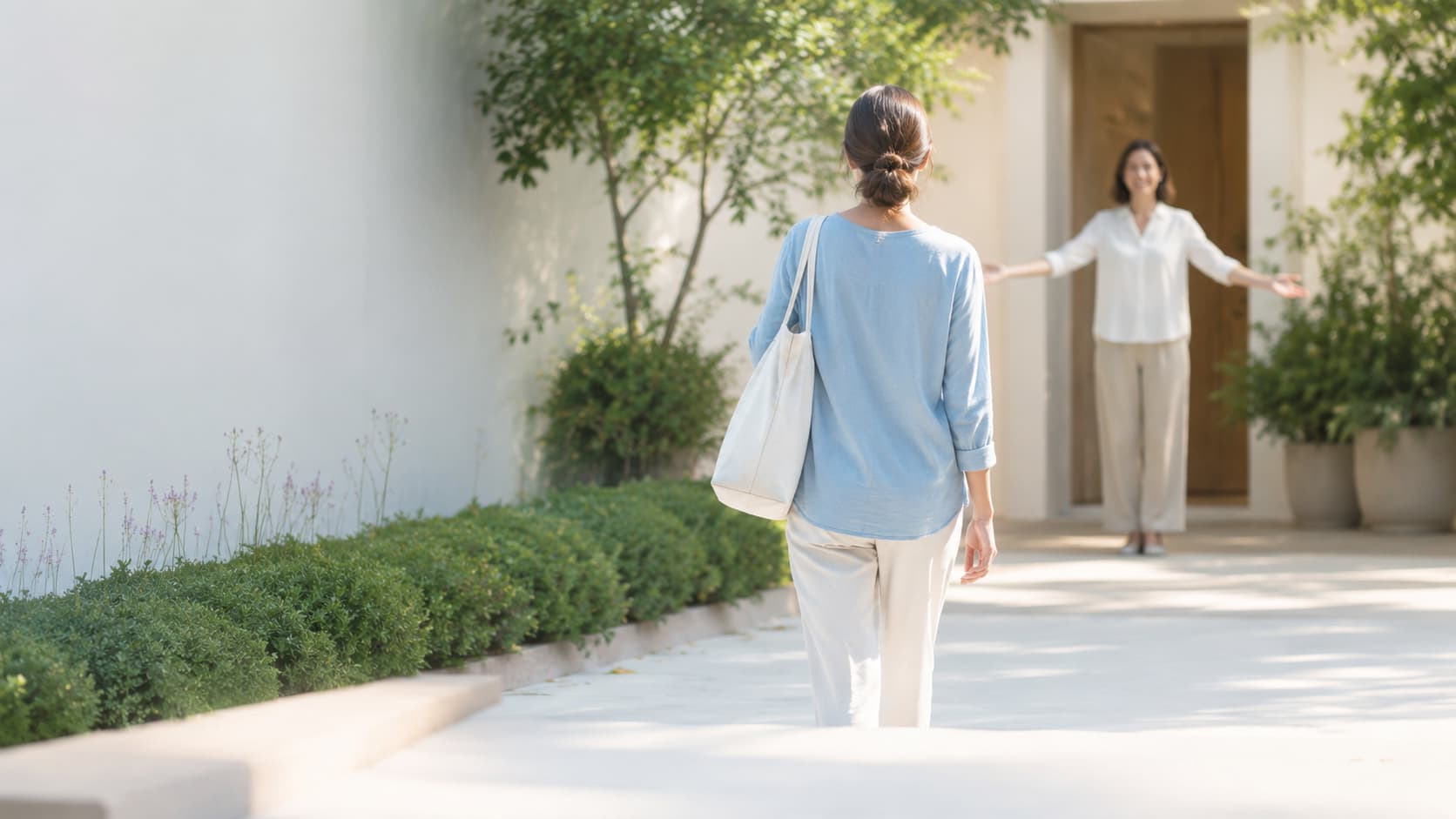 A welcoming counseling journey space